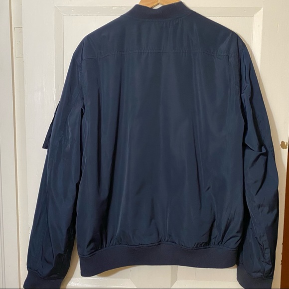Navy Bomber Jacket - Picture 2 of 4